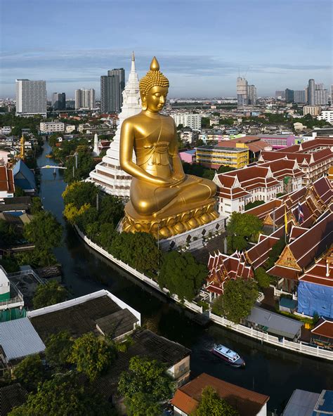 wat paknam temple of bangkok.